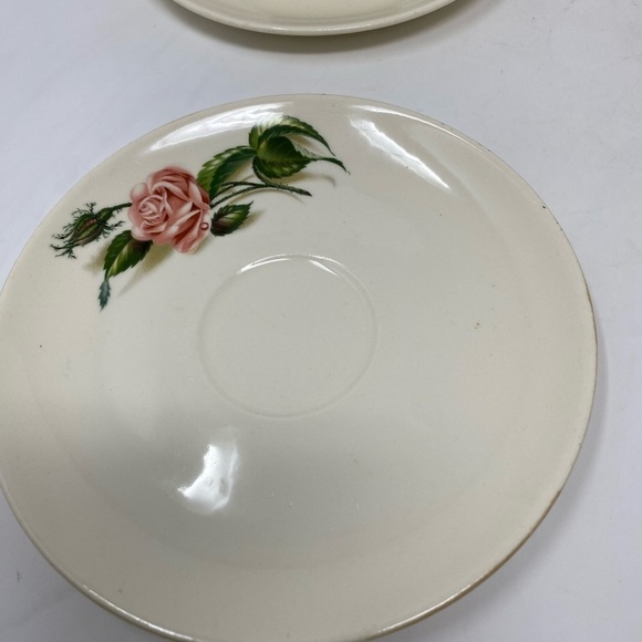 Set of 4 Vintage Ballerina Floral Tea Cups & Saucers - Picture 4 of 7